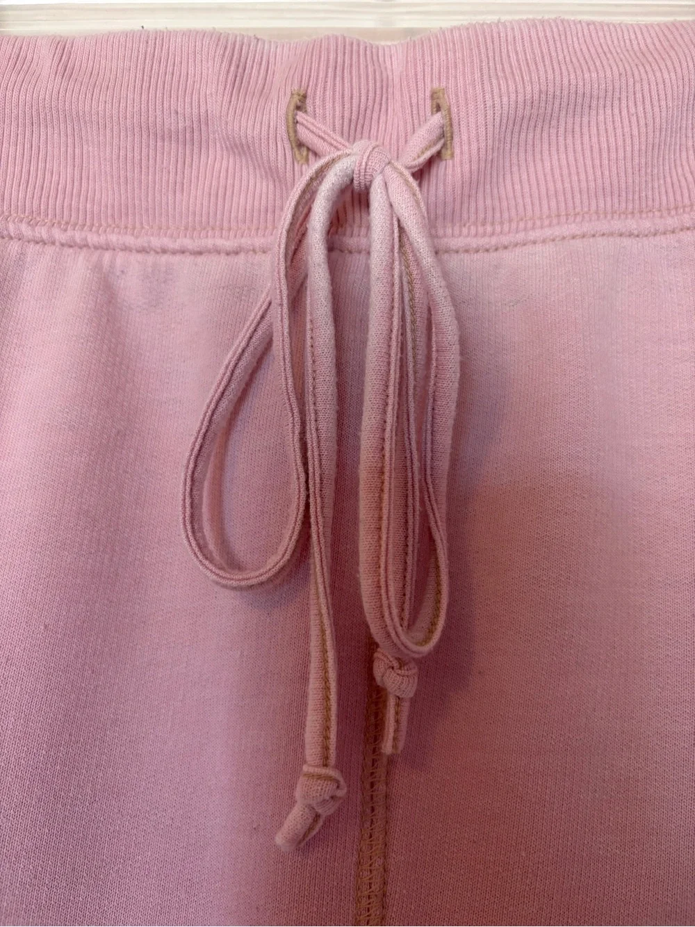 Free People Intimately Cozy All Day Harem Joggers Daytime Fireworks Med GUC Pink